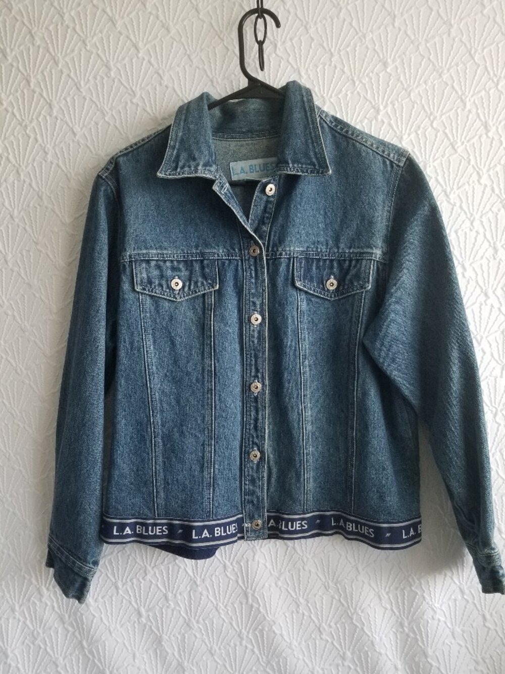 Vintage L A Blues Jean Jacket Y2K Size 8